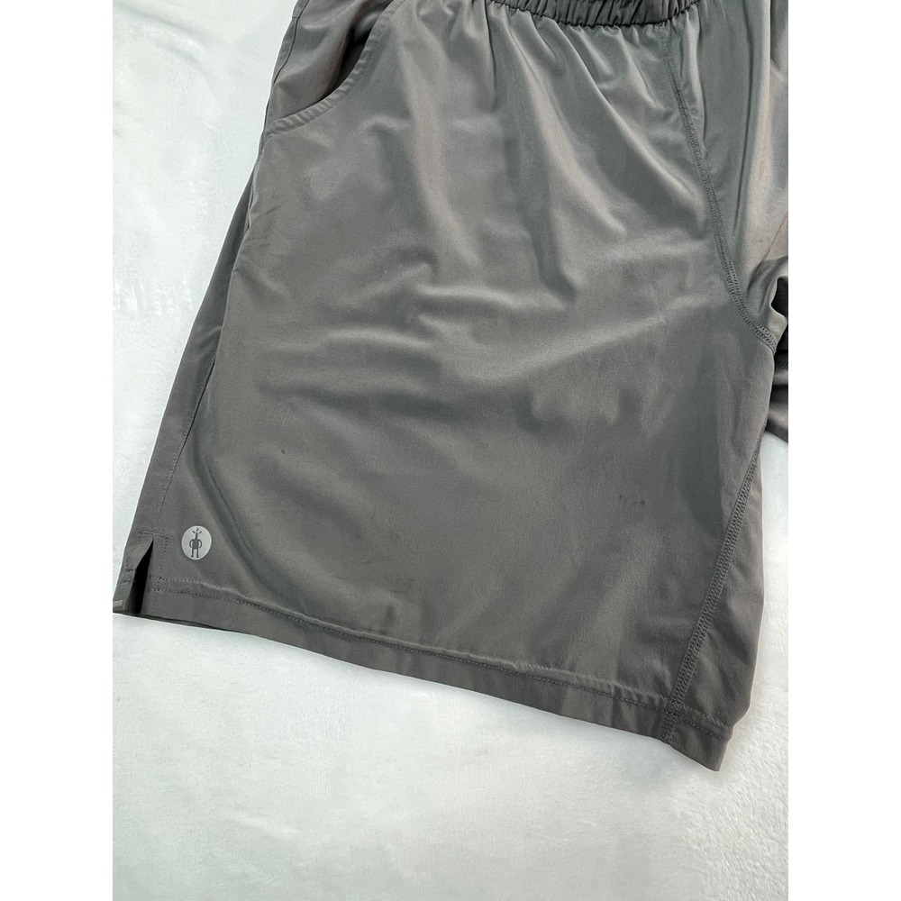 SMARTWOOL Active Mens L Lined Shorts Gray - Picture 15 of 16